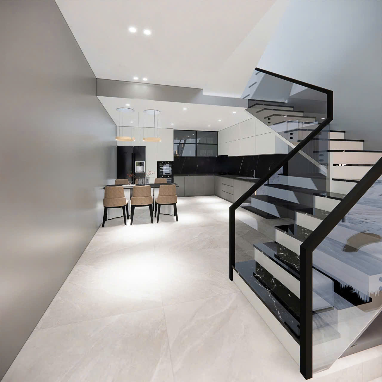 Kiến Tạo Không Gian Sống Nhà Phố 3 Tầng Anh Dũng, TP Hải Dương