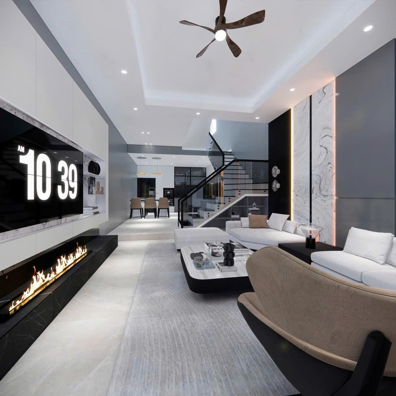 Kiến Tạo Không Gian Sống Nhà Phố 3 Tầng Anh Dũng, TP Hải Dương