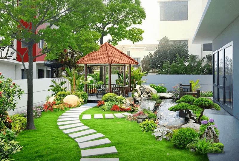 Thi Công Sân Vườn Chuyên Nghiệp và Bài Bản