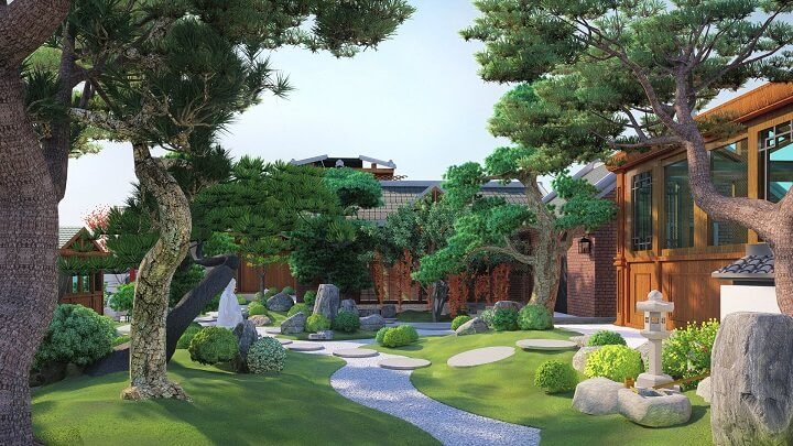 Thi Công Sân Vườn Trọn Gói - Giải Pháp Cảnh Quan