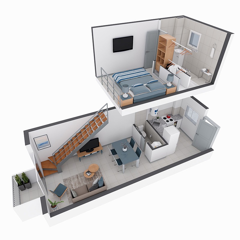 Bố trí công năng sử dụng hợp lý mang tới một không gian sống khoa học