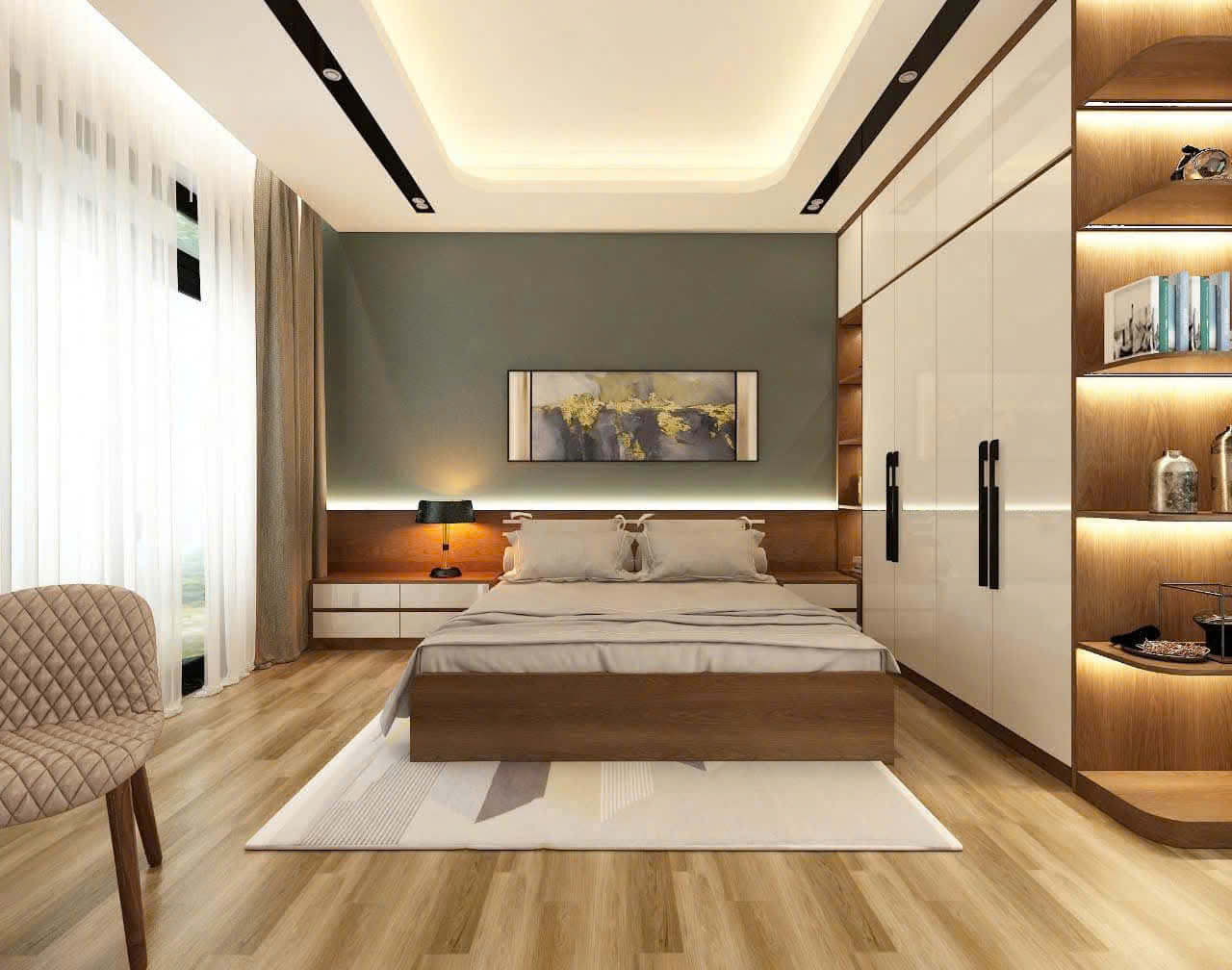 Từ Phòng Khách Đến Phòng Ngủ: Bộ Sưu Tập Ảnh Không Gian Sống Hiện Đại Nhà DGROUP