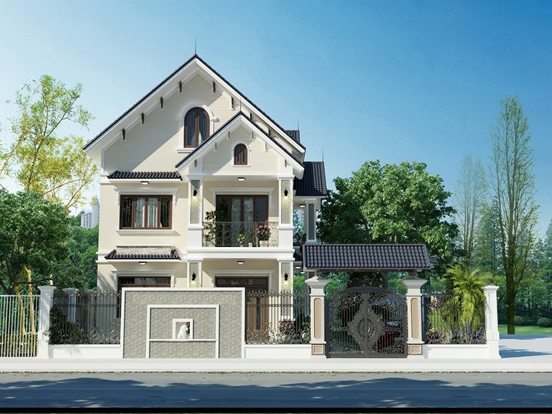 Mẫu nhà phố 1 tầng