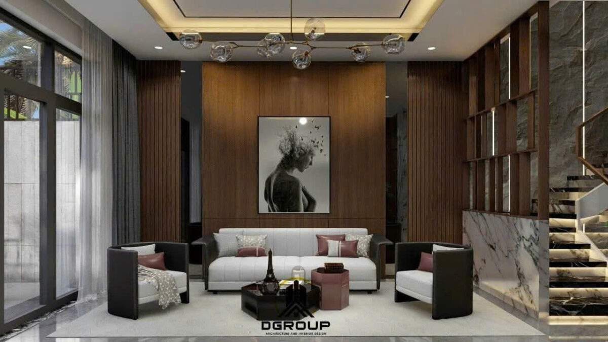 Không Gian Gỗ Nâu Ấm Áp - Hiện Đại Trong Thi Công Nội Thất Trọn Gói