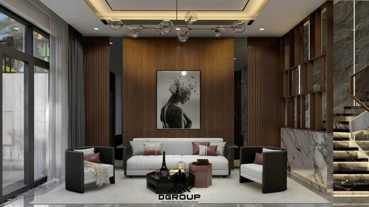 Không Gian Gỗ Nâu Ấm Áp - Hiện Đại Trong Thi Công Nội Thất Trọn Gói