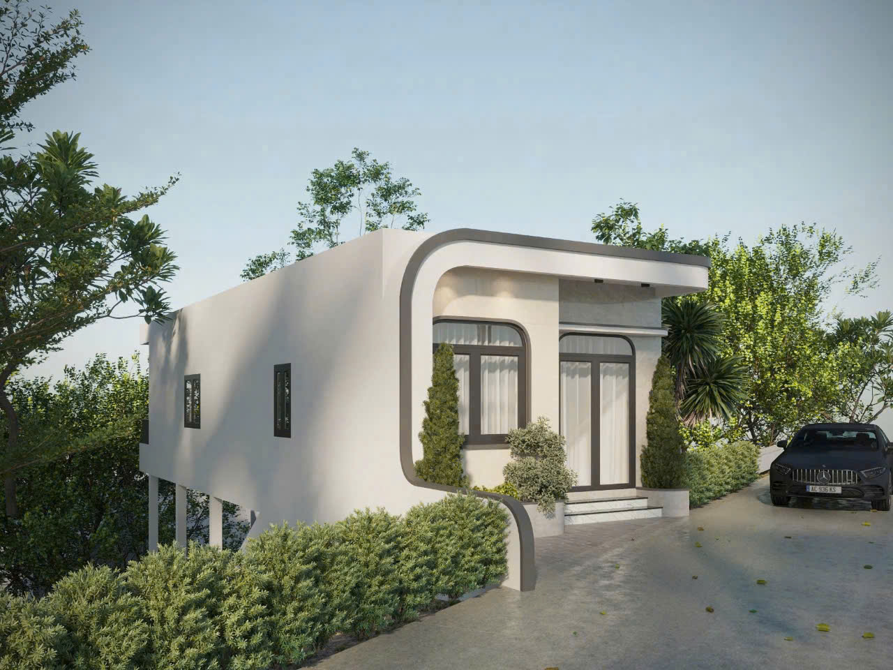 [DỊCH VỤ TRỌN GÓI] Kiến Tạo Tổ Ấm Giữa Thiên Nhiên: Hành Trình Thiết Kế và Thi Công Nhà Cấp 4 Hiện Đại Em Việt, Lào Cai