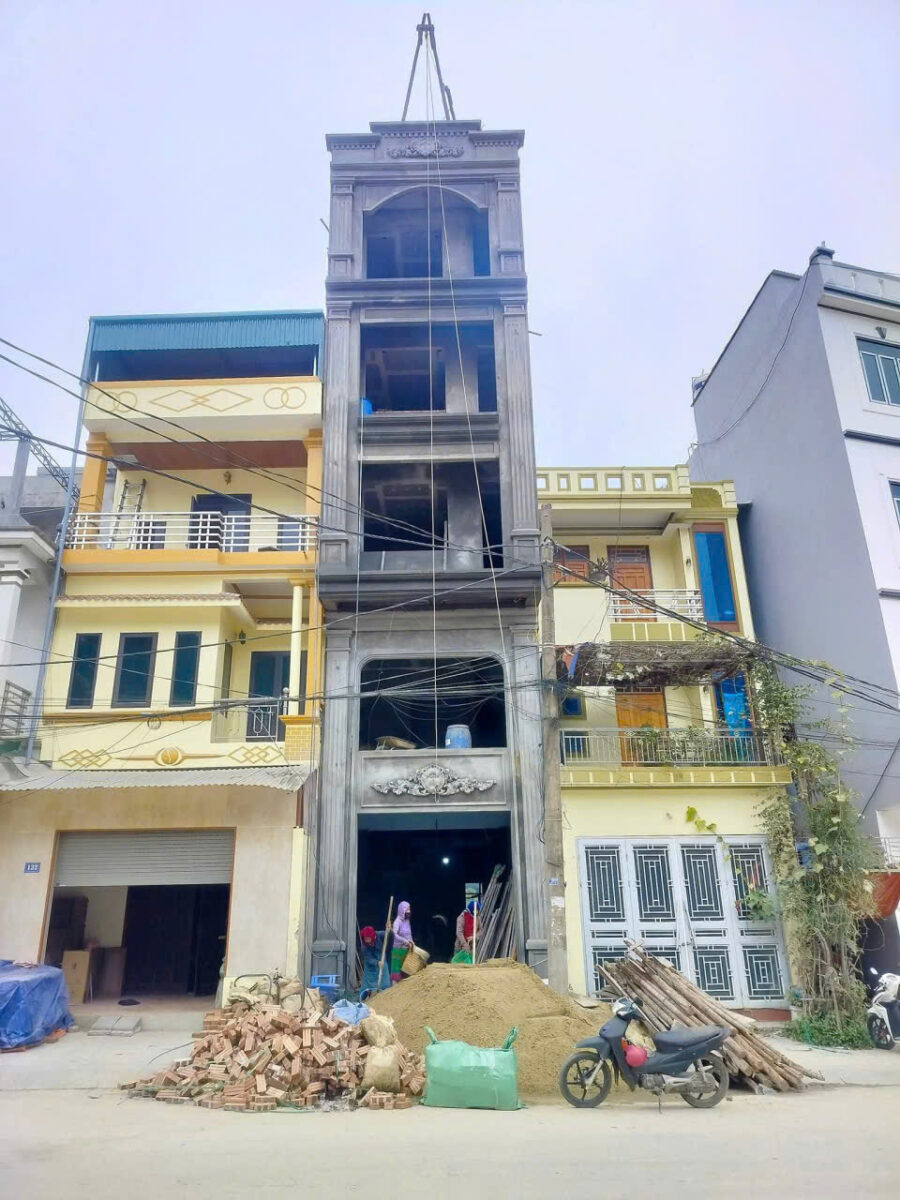 HÀNH TRÌNH KIẾN TẠO NHÀ PHỐ 4 TẦNG CHỊ CHIÊN – ĐỒNG VĂN, HÀ GIANG