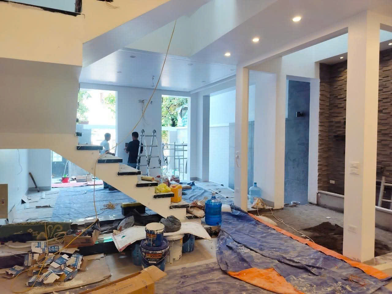 Thi Công Nhà Phố 3 Tầng Hiện Đại Chị Thảo, Trung Hành, TP Hải Phòng