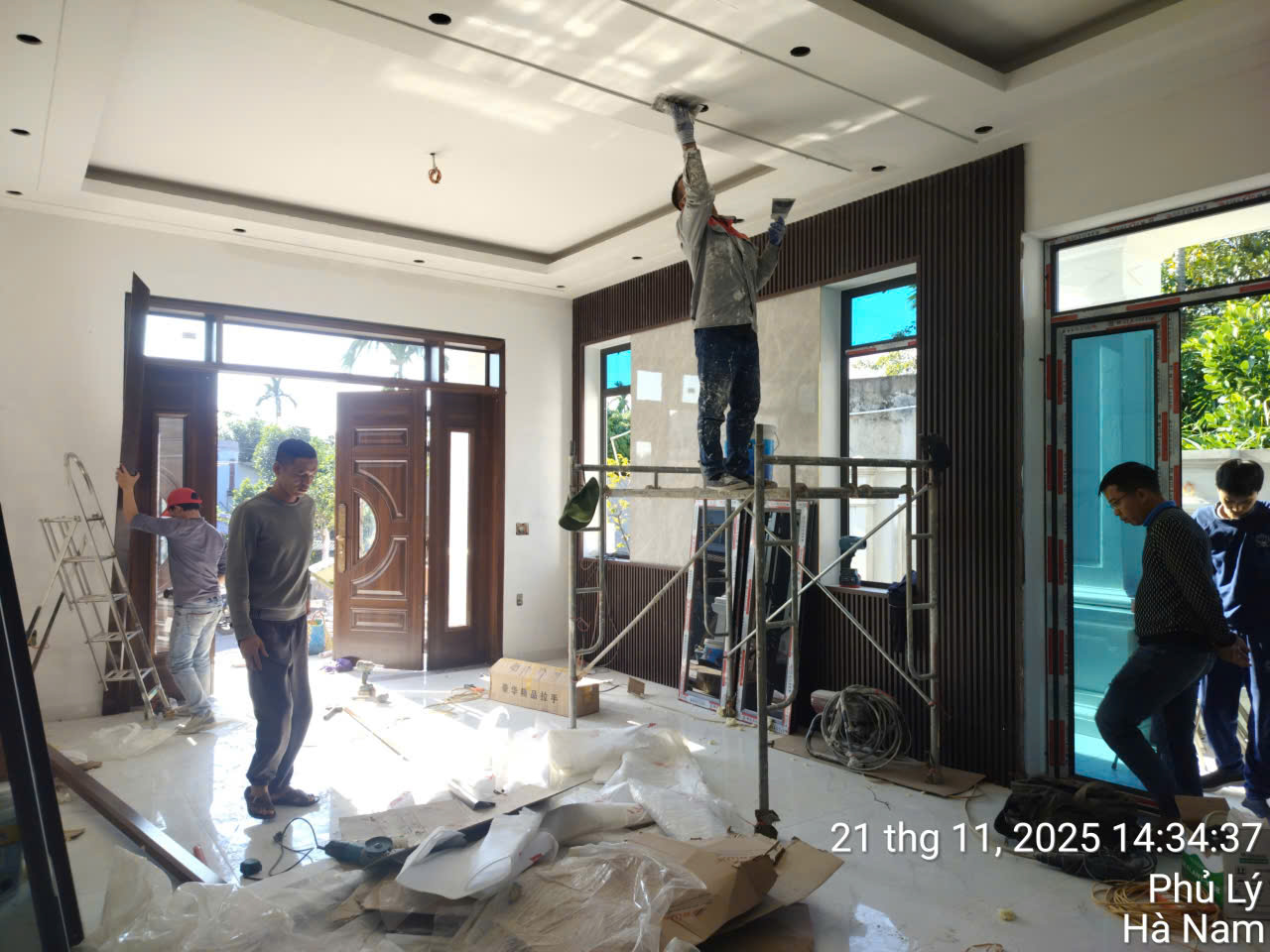 Thiết Kế và Thi Công Trọn Gói Nhà Mái Nhật 2 Tầng Bề Thế Bác Sơn, Bình Lục, Hà Nam